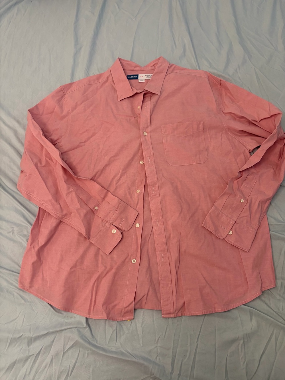 Old Navy Men's Button-Down Shirt in Pink